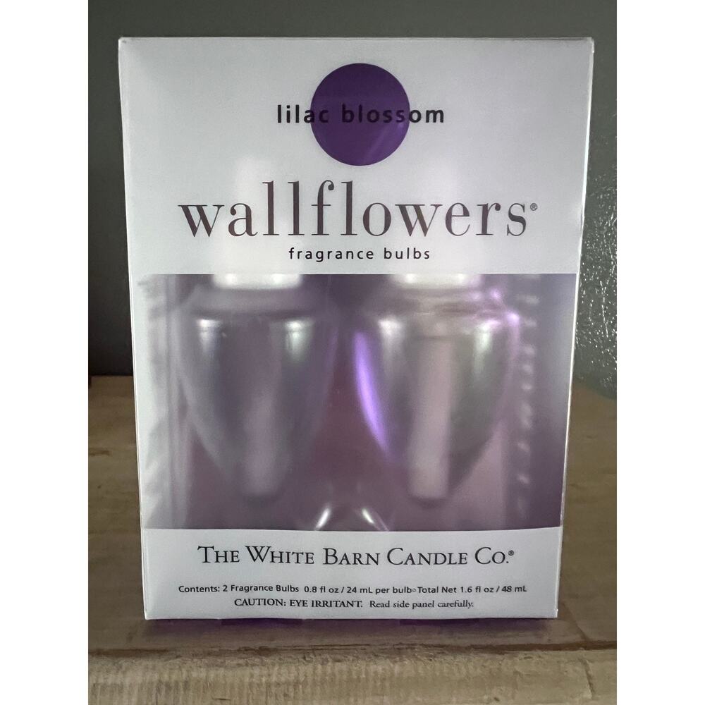 The White Barn Candle Co. Lilac Blossom Wallflowers Fragrance Bulbs 2 Pack